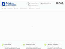 Tablet Screenshot of isolutiontr.com